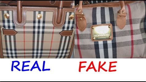 how to spot a fake vintage burberry bag|burberry knockoff bags.